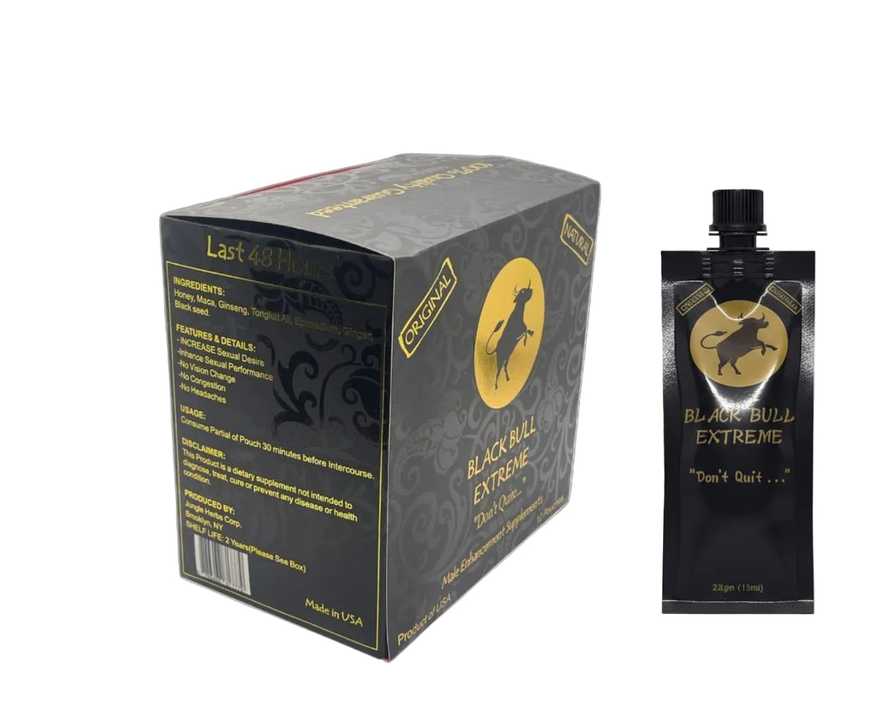 Black-bull-royal-honey-12-sachets-22-g